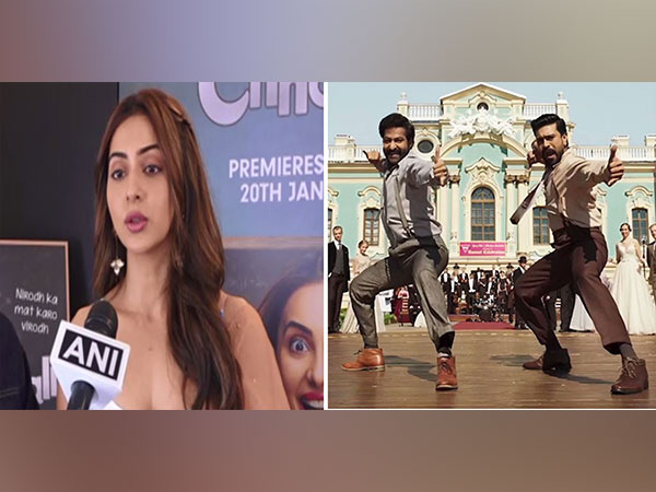 Rakul Preet Singh, RRR still (Image Source: ANI)