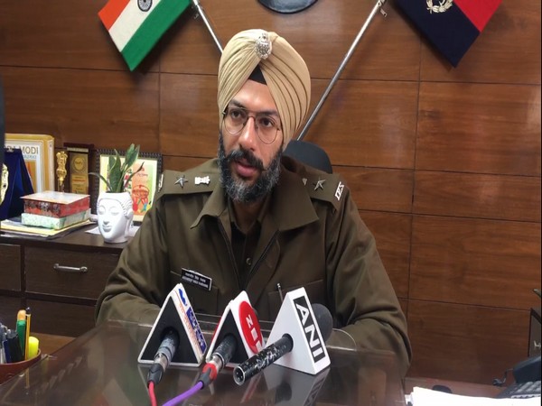 Superintendent of Police, Jashnadeep Singh Randhawa (Photo:ANI)