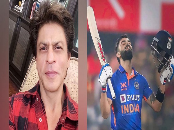 Shah Rukh Khan, Virat Kohli (Image source: Twitter)