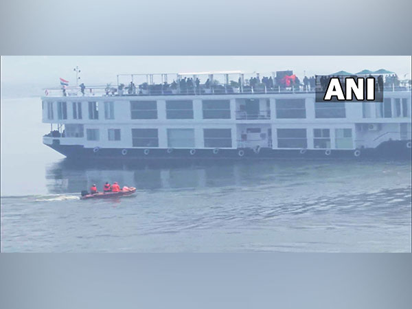 Ganga Vilas Cruise inaugurated in Kashi (Photo/ANI)