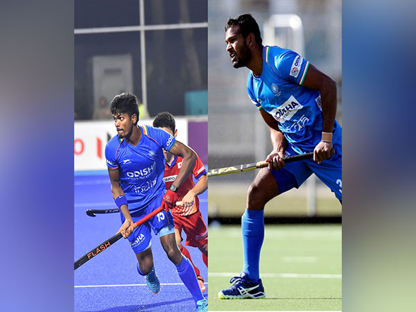 Nilam Sanjeep Xess and Amit Rohidas (Photo: Hockey India)