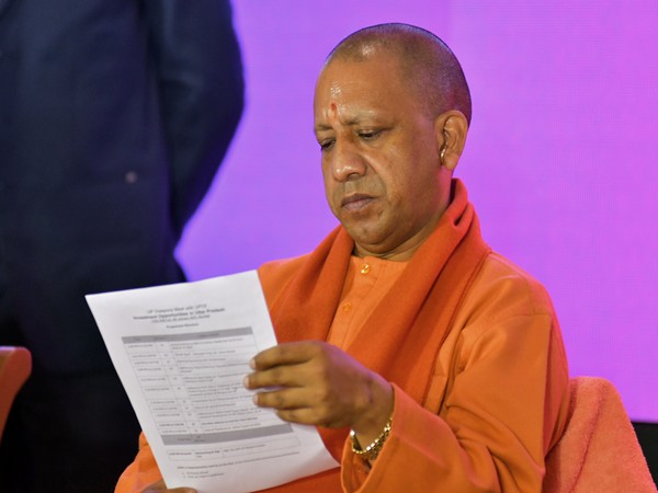 Uttar Pradesh Chief Minister Yogi Adityanath (File Photo/ANI)
