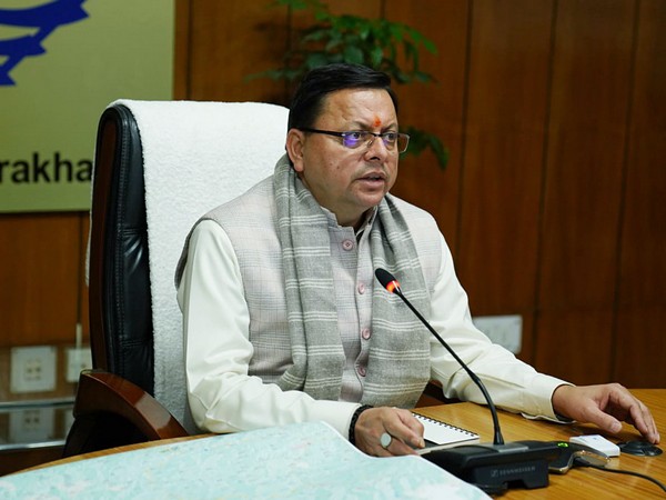 Uttarakhand Chief Minister Pushkar Singh Dhami (Photo:ANI)