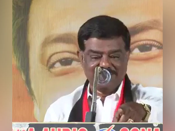 DMK leader Shivaji Krishnamoorthy (Photo /ANI)