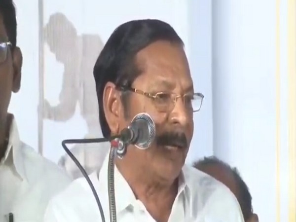 DMK leader RS Bharathi. (Photo/ANI)