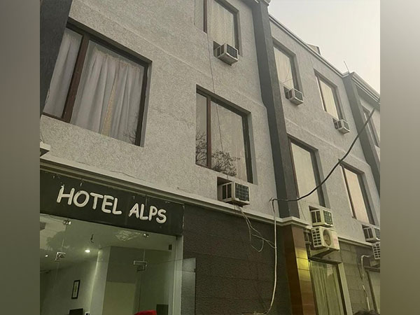 Visulas from the hotel teh accused was staying (Photo/ANI)