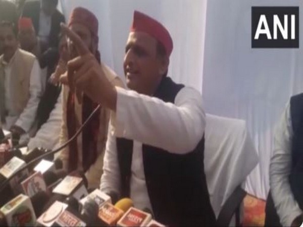 Samajwadi Party (SP) chief Akhilesh Yadav (Photo/ANI)