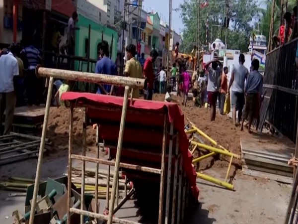 Visuals from the spot (Photo/ANI) 