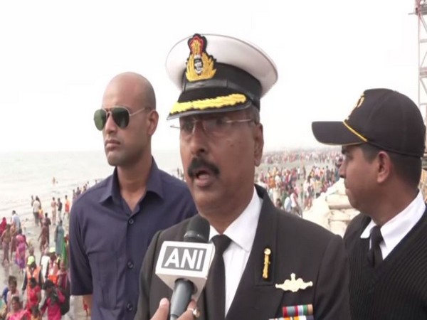 Abhijit Dasgupta, Commanding officer of the Indian Coast Guard (Kolkata) (Photo/ANI)