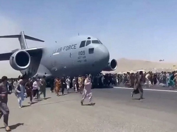Scenes of US exit from Afghanistan from last year (Photo Credit: Russian embassy in Washington Twitter)