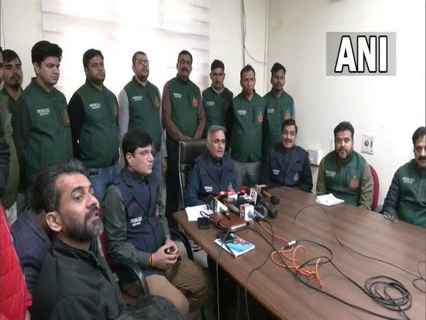 Delhi Police Special Cell's Additional Commissioner of Police Pramod Kushwaha (Photo/ANI)