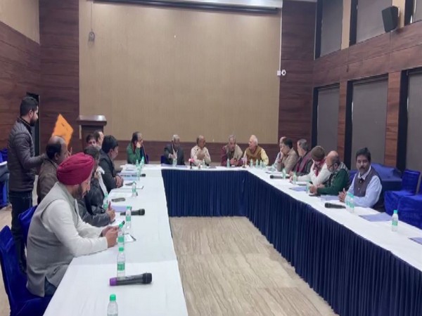 Visuals from the meeting. (Photo/ANI)