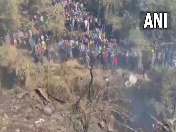 Visuals from Nepal Plane Crash Site (Photo/ANI)