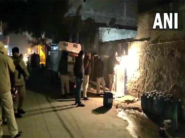 The rented house of the two suspects. (Photo/ANI)