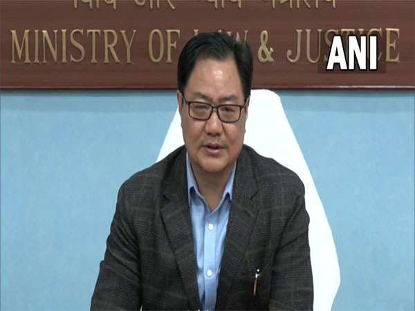 Union Law Minister Kiren Rijiju. (file photo)