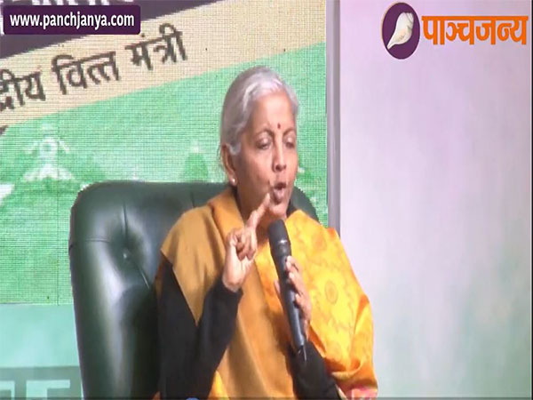 Union Finance Minister Nirmala Sitharaman. (Picture: Twitter/ Nirmala Sitharaman)