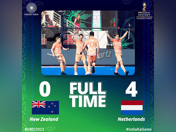 Netherlands dominated the match. (Photo- HI Twitter)