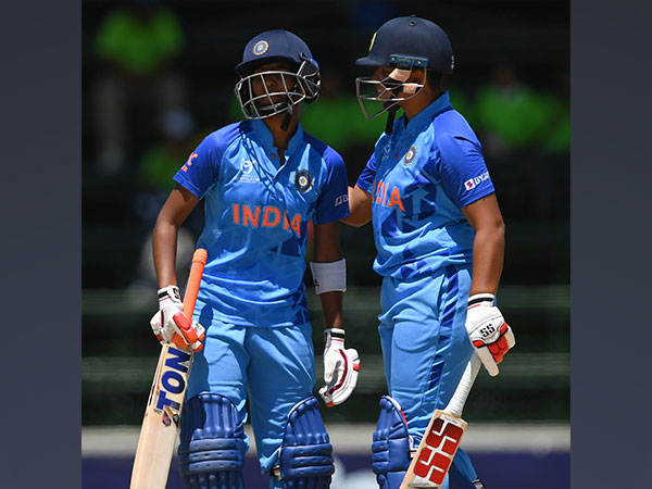 India posted a mammoth total which proved too much for the UAE. (Photo- ICC Twitter)