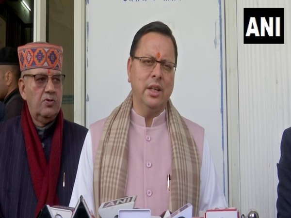 Uttarakhand Chief Minister Pushkar Singh Dhami (FIle Photo/ANI)
