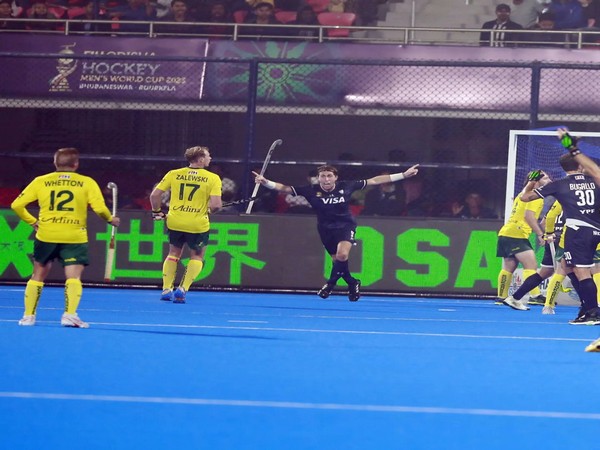 A visual from the match. (Photo- HI Twitter) 