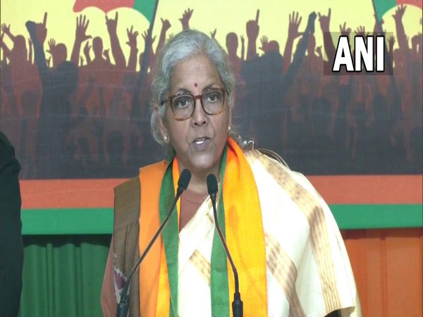 Union Finance Minister Nirmala Sitharaman (Photo:ANI)