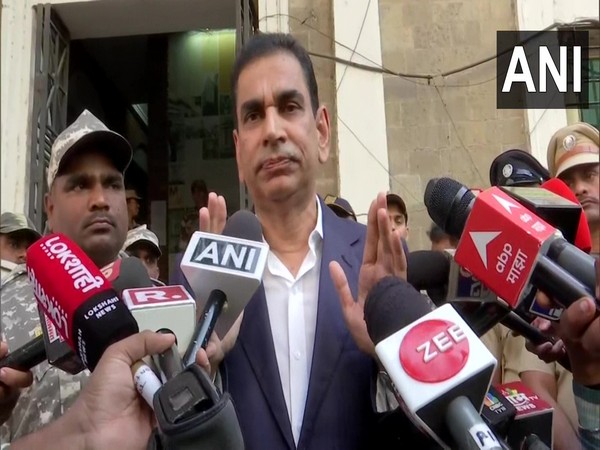 BMC Commissioner Iqbal Singh Chahal outside ED office in Mumbai. (Photo/ANI)
