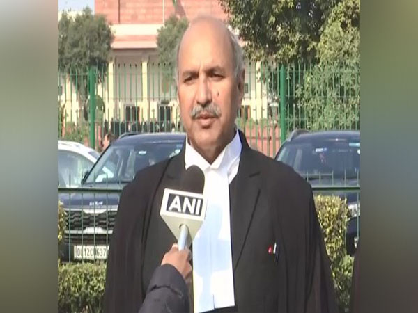 Petioner advocate PK Mishra. (Photo/ANI)