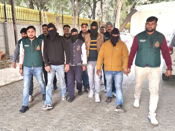 4 active members of an interstate illegal firearms nabbed by Delhi Police(Photo/ANI)