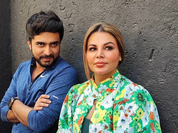 Rakhi Sawant with husband Adil Khan Durrani