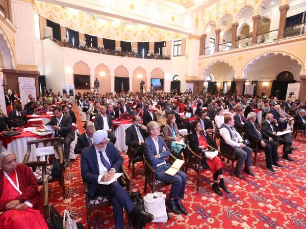 Delegates at  Kushabhau Thakre International Convention Centre in Bhopal 