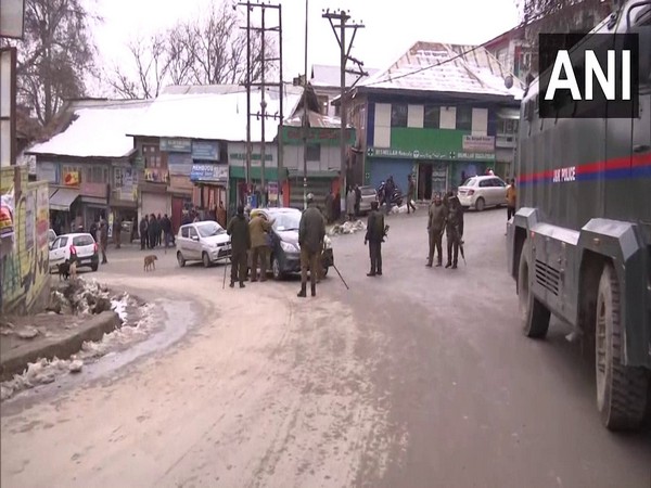 Budgam encounter site (Unspecified time) (Photo/ANI)