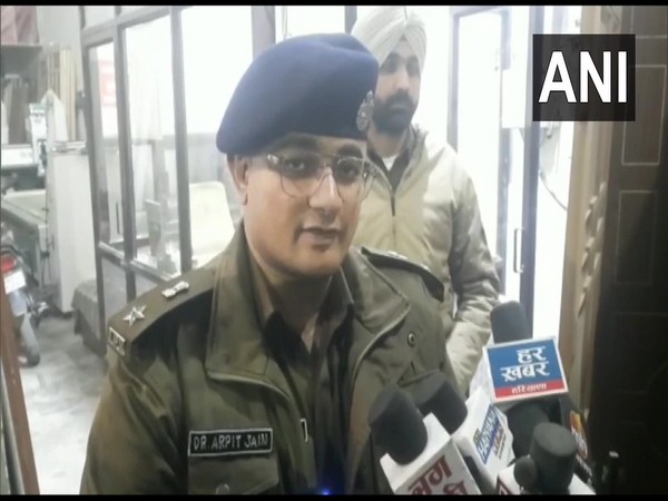 Arpit Jain, SP, Sirsa (Photo:ANI)