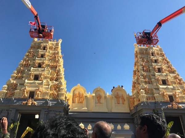 Shri Shiva Vishnu Temple in Australia (Source: hsvshivavishnutemple website)