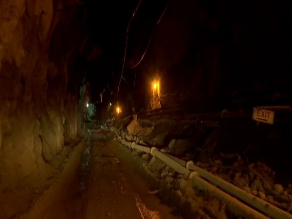 Visuals from Tapovan NTPC tunnel (Photo/ANI)