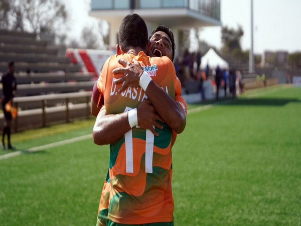 A visual from the match. (Photo- I League)