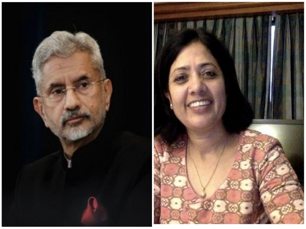EAM S Jaishankar and Nepal's new FM Dr Bimala Rai Paudyal. 