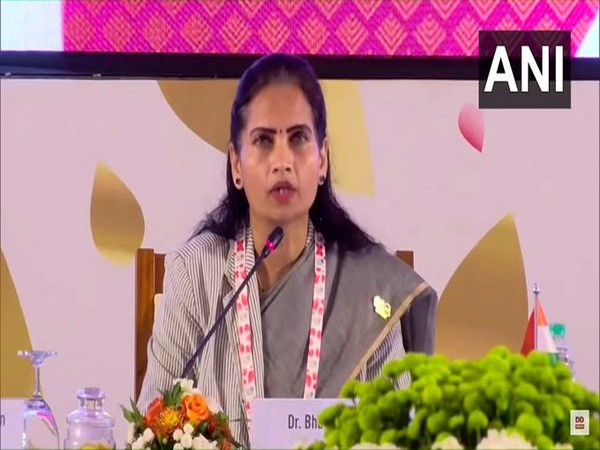 Union Minister of State for Health and Family Welfare Bharati Pravin Pawar in Kerala. (Photo: ANI)