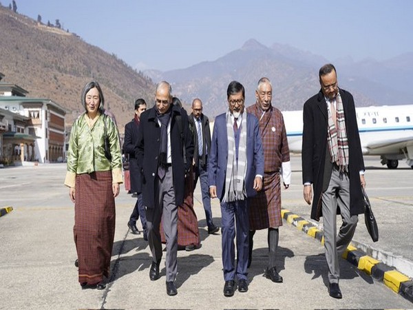 Foreign Secy Kwatra arrives in Bhutan. (Photo: Twitter//@Indiainbhutan)