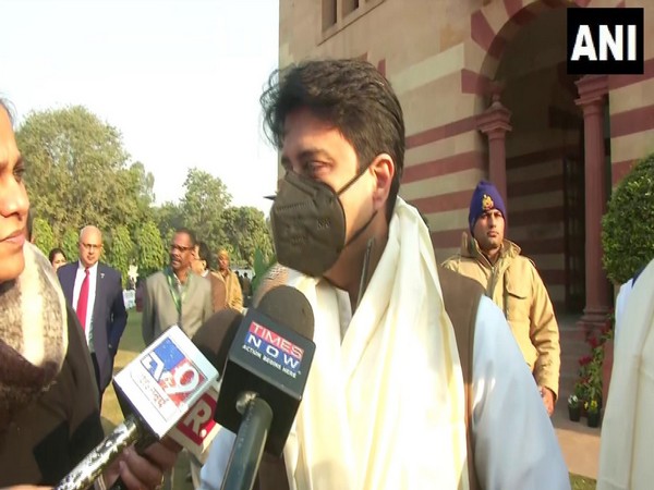 Union Civil Aviation Minister Jyotiraditya Scindia (Photo/ANI)