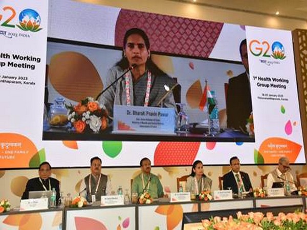 Union Minister of State for Health Bharati Pravin Pawar at G20 Health Working Group Meeting (Photo: PIB)