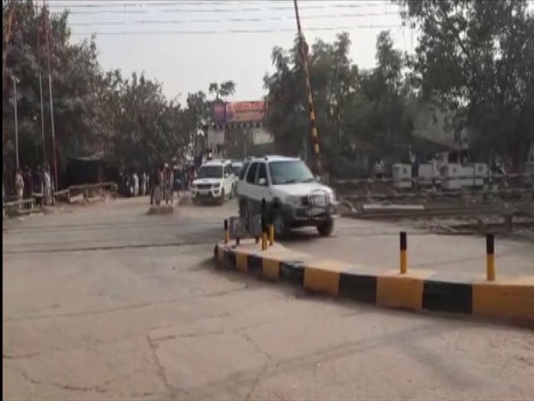 Nitish Kumar convoy in Bihar's Buxar (Photo/ANI)