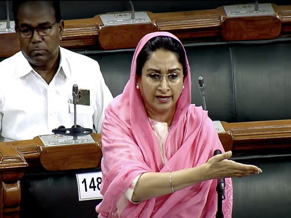 Harsimarat Kaur Badal (File Photo/ANI)
