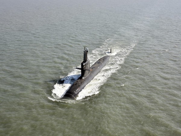 The Indian Navy submarine (Photo/ANI)