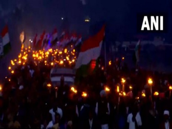 Bharat Jodo Yatra enters Jammu(Photo/ANI)