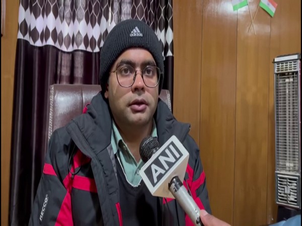 Himanshu Khurana, District Magistrate of Chamoli (Photo/ANI)