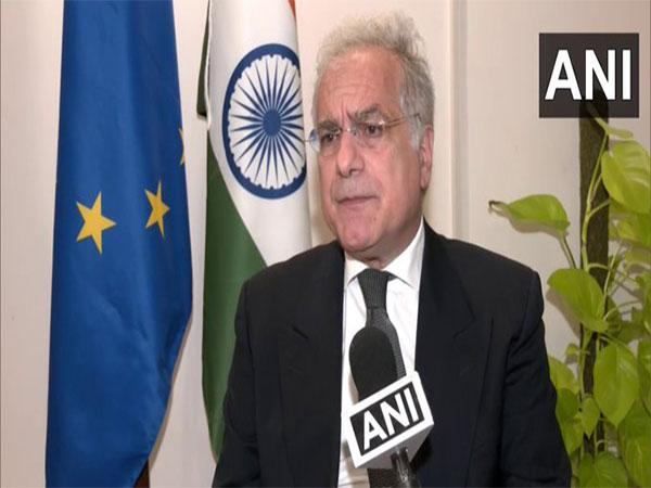 Ambassador of the European Union to India, Ugo Astuto. (Photo: ANI)