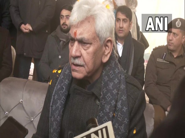Jammu and Kashmir Lieutenant Governor Manoj Sinha. (Photo/ANI)