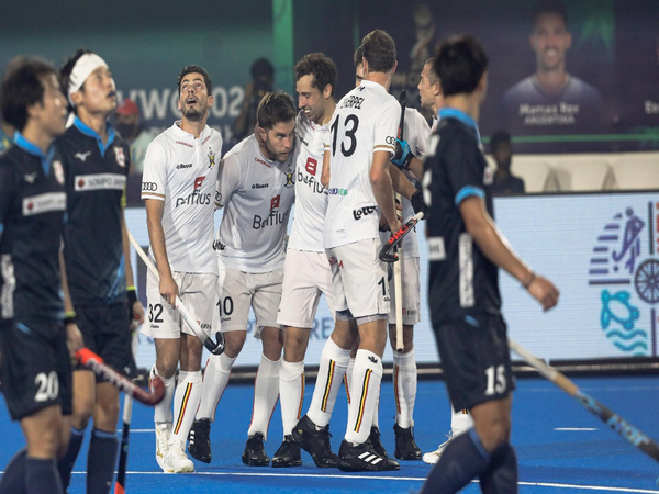 Belgium beat Japan 7-1 (Photo: Hockey India Twitter) 