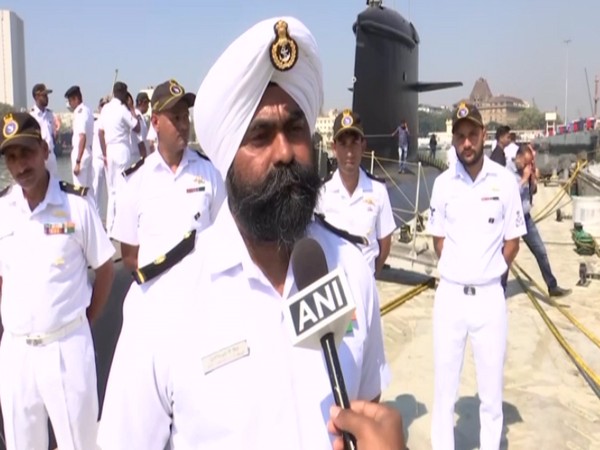 INS Vagir onboard coxswain Daljinder Singh (Photo/ANI) 