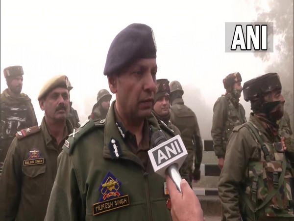 ADGP Jammu Zone Mukesh Singh (Photo/ANI)